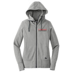 CAPELLA ALUMNI New Era® Ladies Tri-Blend Fleece Full-Zip Hoodie - Shadow Grey Heather