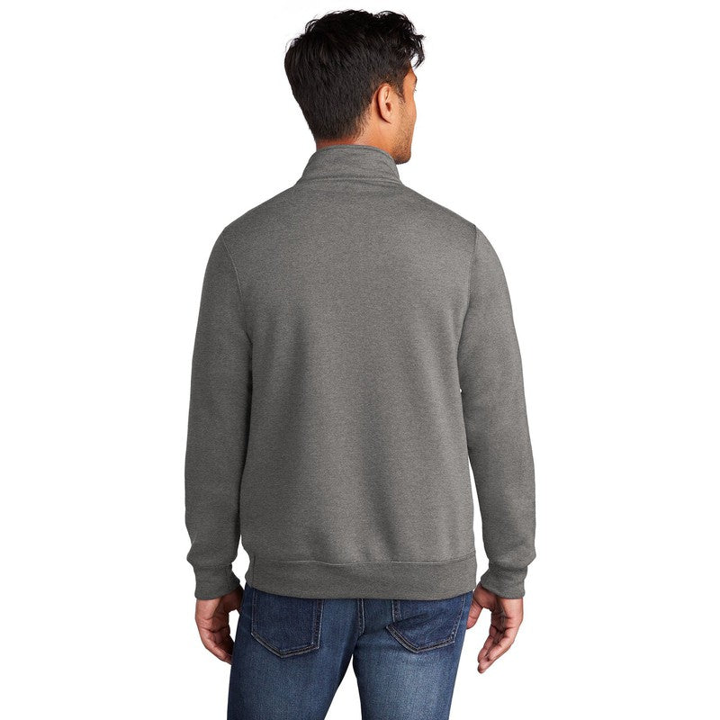 CAPELLA Port & Company ® Core Fleece 1/4-Zip Pullover Sweatshirt-Graphite Heather