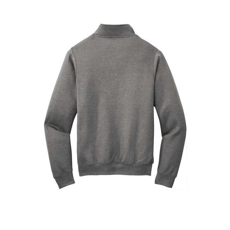 CAPELLA Port & Company ® Core Fleece 1/4-Zip Pullover Sweatshirt-Graphite Heather
