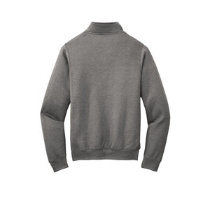 Port & Company ® Core Fleece 1/4-Zip Pullover Sweatshirt-Graphite Heather