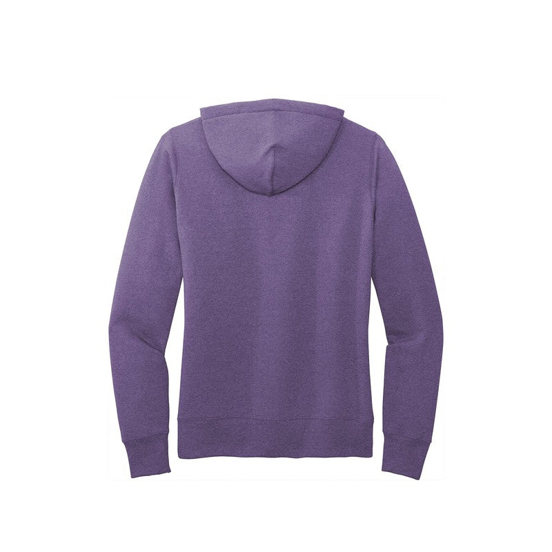 NEW Port & Company ® Ladies Core Fleece Pullover Hooded Sweatshirt - Heather Purple