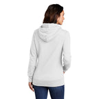 CAPELLA ALUMNI Ladies Core Fleece Pullover Hooded Sweatshirt - White