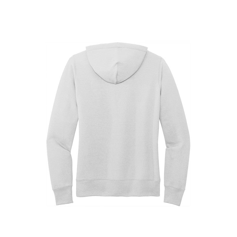 CAPELLA ALUMNI Ladies Core Fleece Pullover Hooded Sweatshirt - White
