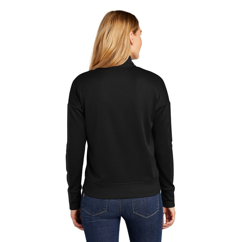 NEW CAPELLA New Era ® Ladies Track Jacket - Black/ Black