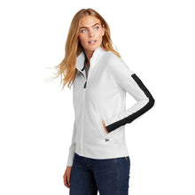 Load image into Gallery viewer, New Era ® Ladies Track Jacket - White/ Black