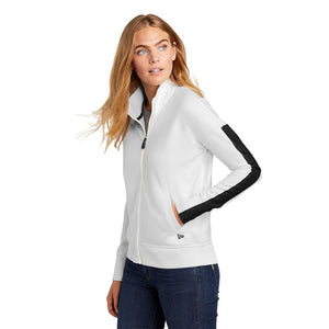 New Era ® Ladies Track Jacket - White/ Black