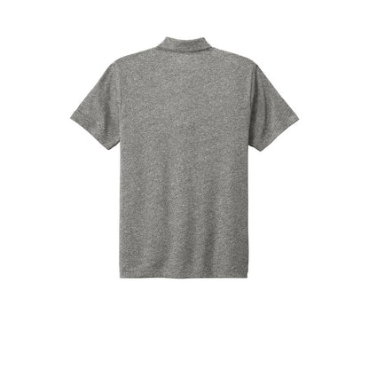 NEW CAPELLA New Era ® Slub Twist Polo-Shadow Grey Twist