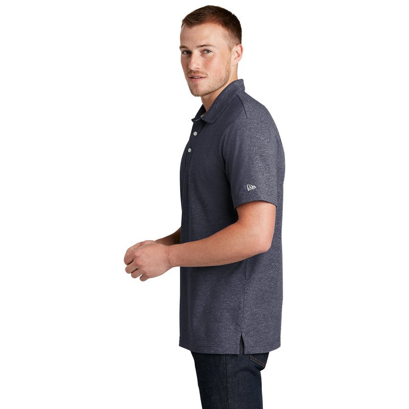 NEW CAPELLA New Era ® Slub Twist Polo-True Navy Twist