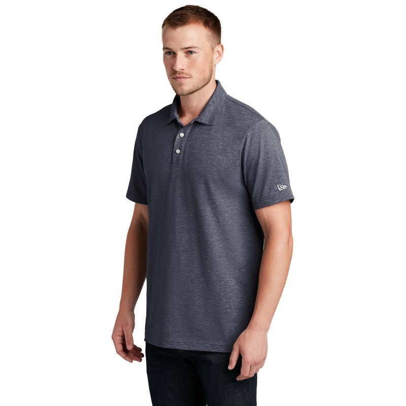 NEW CAPELLA New Era ® Slub Twist Polo-True Navy Twist