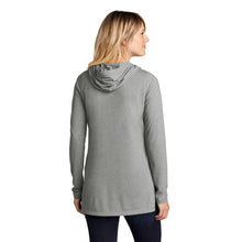 Load image into Gallery viewer, Sport-Tek ® Ladies PosiCharge ® Tri-Blend Wicking Long Sleeve Hoodie - Light Grey Heather