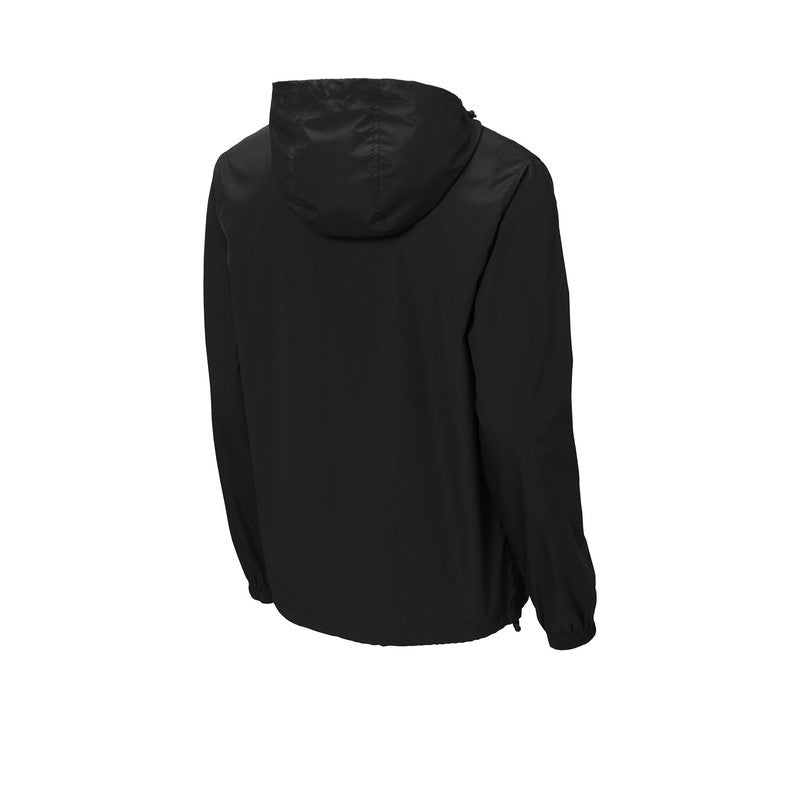 NEW CAPELLA Sport-Tek ® Packable Anorak-BLACK