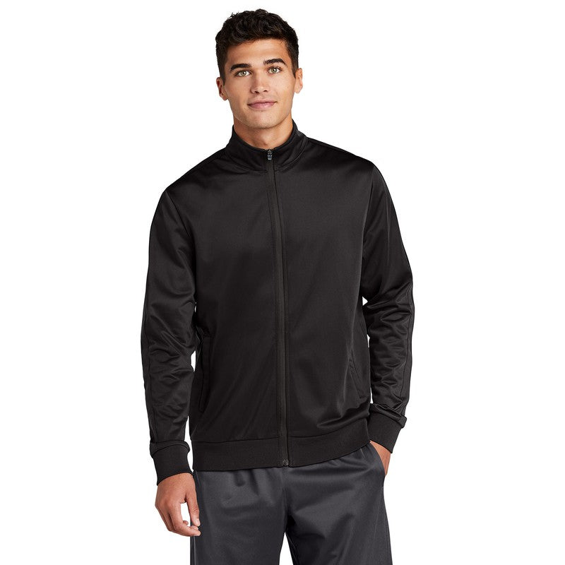 CAPELLA ALUMNI MEN'S Tricot Track Jacket - Black/Black
