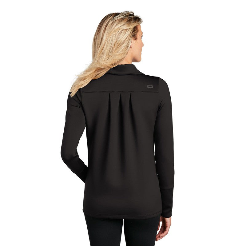 NEW CAPELLA OGIO ® ENDURANCE Ladies Modern Performance Full-Zip - Black