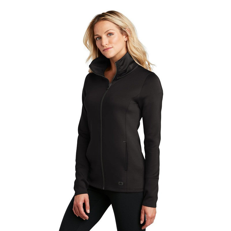 CAPELLA OGIO ® ENDURANCE Ladies Modern Performance Full-Zip - Black
