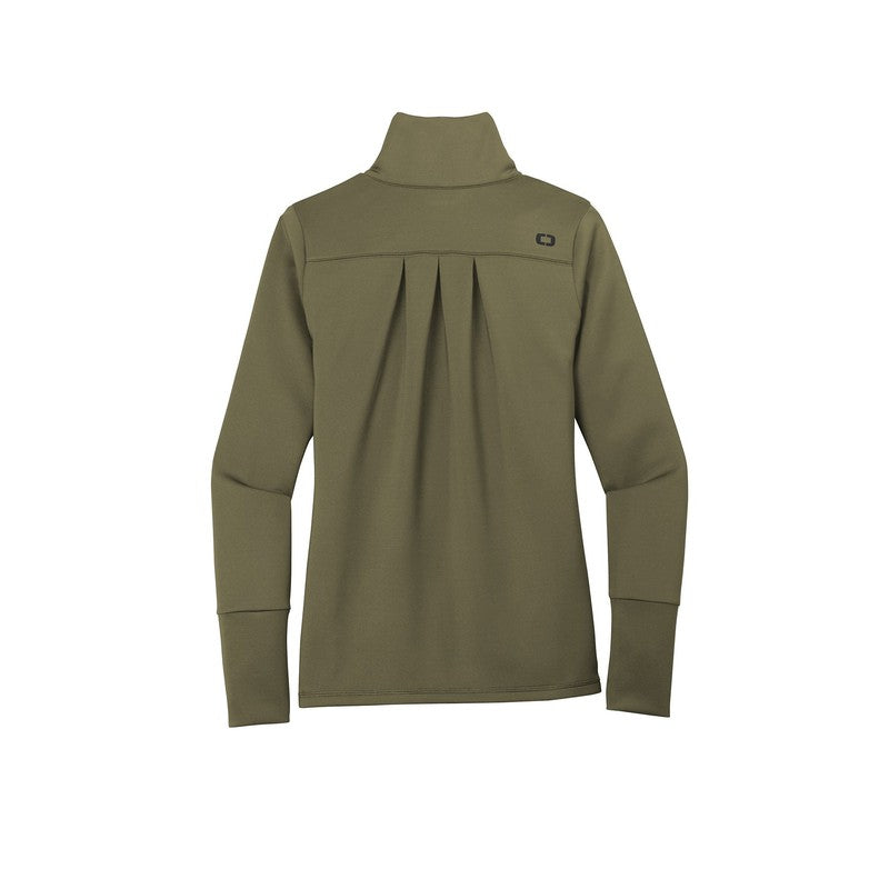 NEW CAPELLA OGIO ® ENDURANCE Ladies Modern Performance Full-Zip - Deep Olive