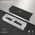 CAPELLA Parker IM Rollerball - Black - Gold Trim