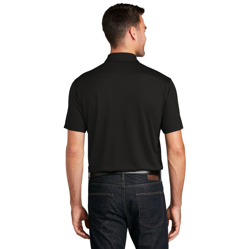 CAPELLA Port Authority ® UV Choice Pique Polo-BLACK