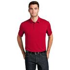 CAPELLA Port Authority ® UV Choice Pique Polo-RICH RED
