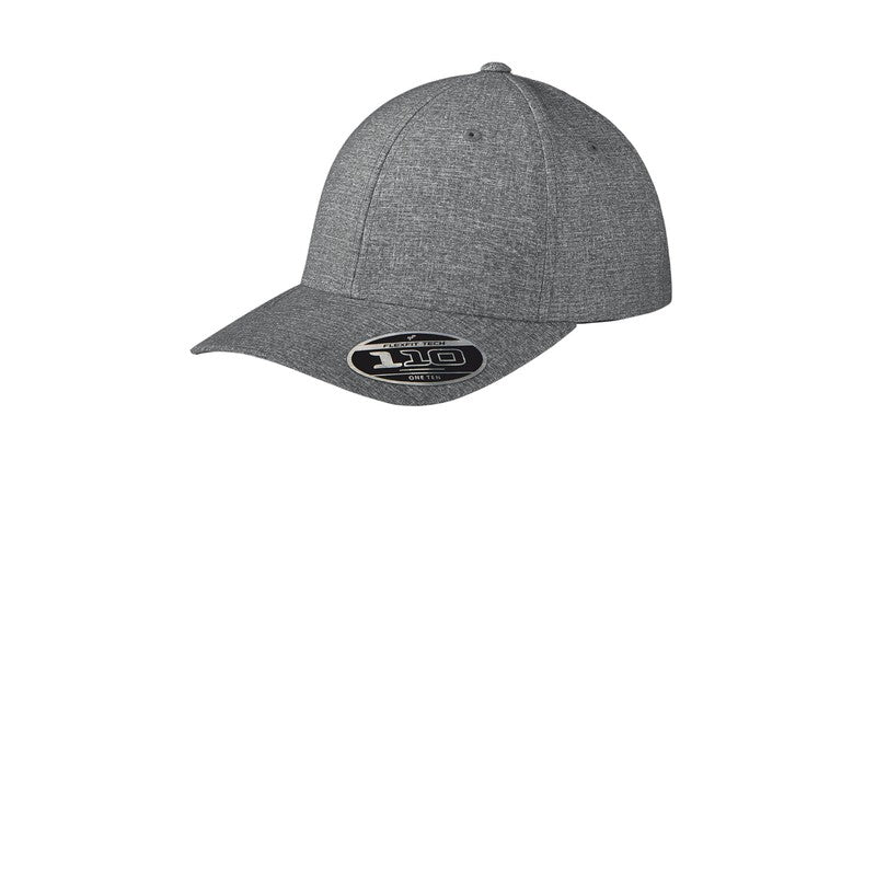 CAPELLA Port Authority ® Flexfit 110 ® Performance Snapback Cap - Heather Grey