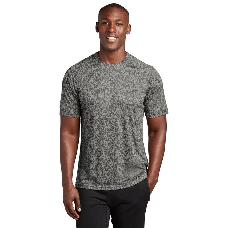 CAPELLA Sport-Tek ® Digi Camo Tee - Storm Grey