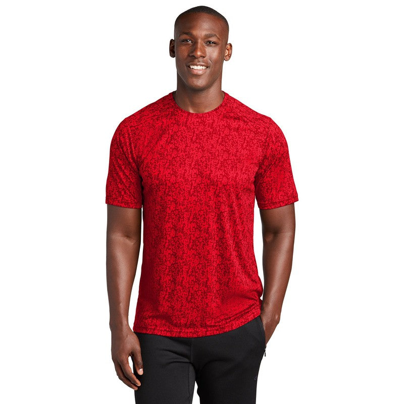 CAPELLA Sport-Tek ® Digi Camo Tee - True Red