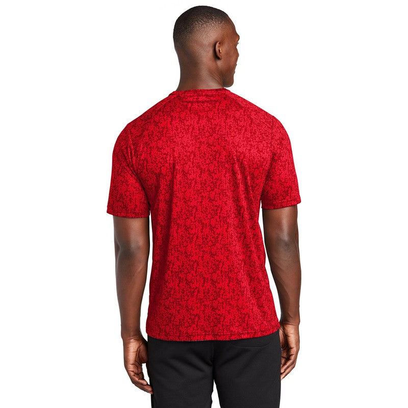 CAPELLA Sport-Tek ® Digi Camo Tee - True Red