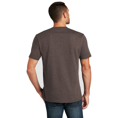 NEW CAPELLA District ® Re-Tee ™- Deep Brown Heather