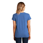 CAPELLA District ® Women’s Re-Tee ™ V-Neck - Blue Heather