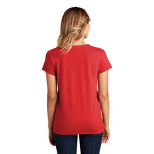 Load image into Gallery viewer, District ® Women’s Re-Tee ™ V-Neck - Ruby Red