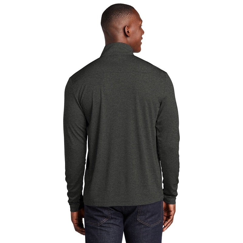 CAPELLA Sport-Tek ® Endeavor 1/4-Zip Pullover-Black Heather
