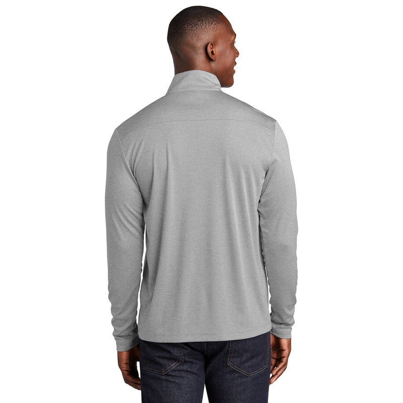 CAPELLA Sport-Tek ® Endeavor 1/4-Zip Pullover-Light Grey Heather