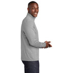 CAPELLA Sport-Tek ® Endeavor 1/4-Zip Pullover-Light Grey Heather