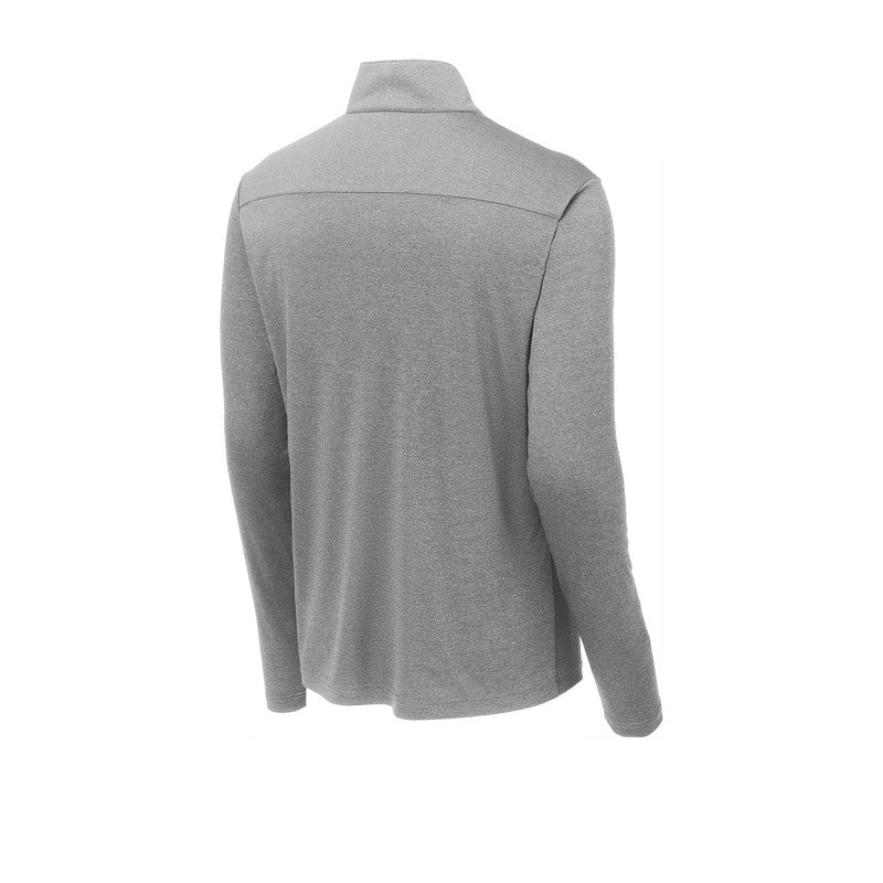 NEW CAPELLA Sport-Tek ® Endeavor 1/4-Zip Pullover-Light Grey Heather