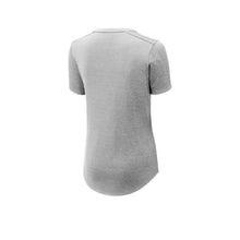Load image into Gallery viewer, Sport-Tek ® Ladies Endeavor Henley - Light Grey Heather