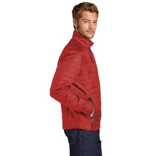 Load image into Gallery viewer, Port Authority ® Packable Puffy Jacket-Fire Red/ Graphite