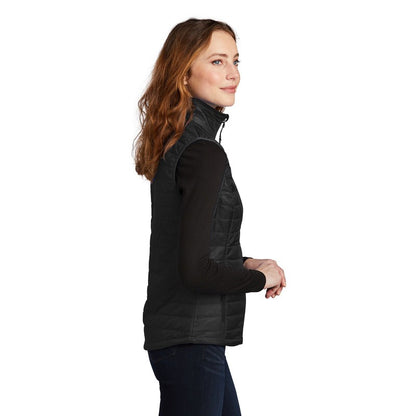 NEW CAPELLA Port Authority ® Ladies Packable Puffy Vest - Black