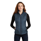 CAPELLA Port Authority ® Ladies Packable Puffy Vest - Regatta Blue/ River Blue