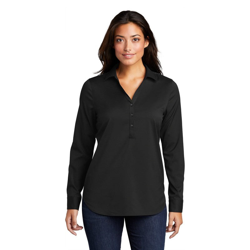 NEW CAPELLA Port Authority ® Ladies City Stretch Tunic - Black