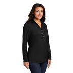 CAPELLA Port Authority ® Ladies City Stretch Tunic - Black