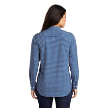 Load image into Gallery viewer, Port Authority ® Ladies City Stretch Tunic - True Blue/ White