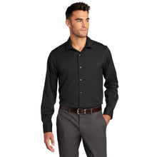 Load image into Gallery viewer, Port Authority ® City Stretch Shirt- Black