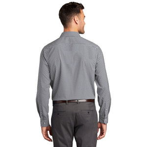 Port Authority ® City Stretch Shirt- Graphite/ White