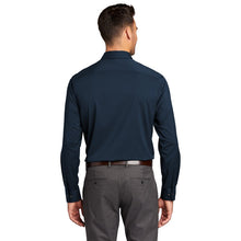 Load image into Gallery viewer, Port Authority ® City Stretch Shirt- River Blue Navy