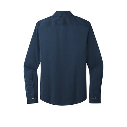 NEW CAPELLA Port Authority ® City Stretch Shirt- River Blue Navy