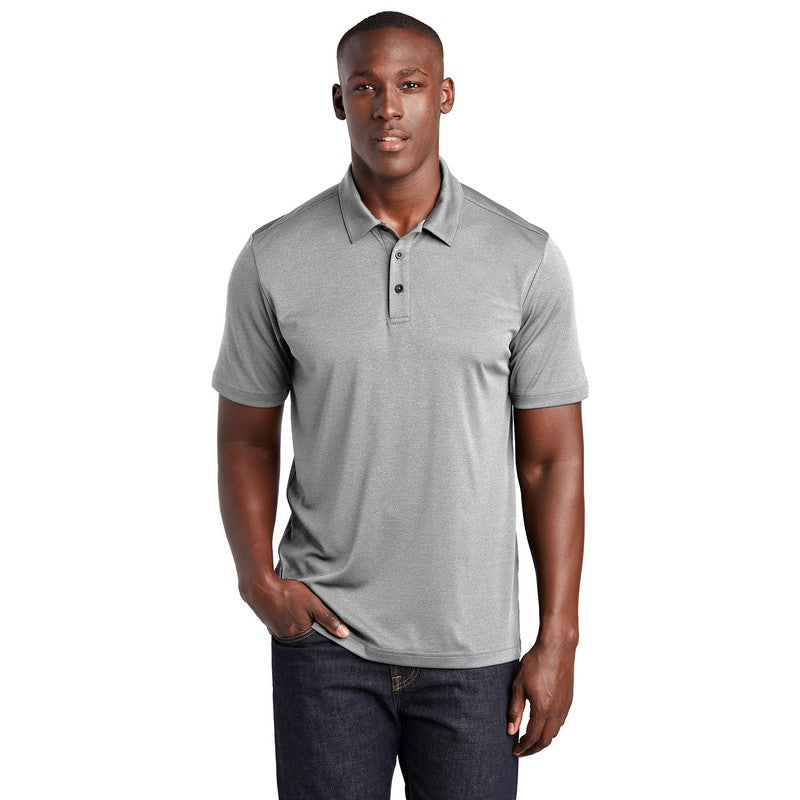 CAPELLA Sport-Tek ® Endeavor Polo-Light Grey Heather