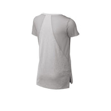 Load image into Gallery viewer, Sport-Tek ® Ladies Endeavor Tee - Light Grey Heather/ Light Grey