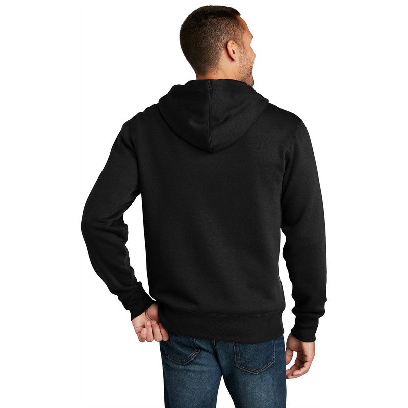 CAPELLA District ® Perfect Weight ® Fleece Full-Zip Hoodie - Jet Black
