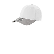 Load image into Gallery viewer, New Era ® Stretch Cotton Striped Cap - White/ Grey