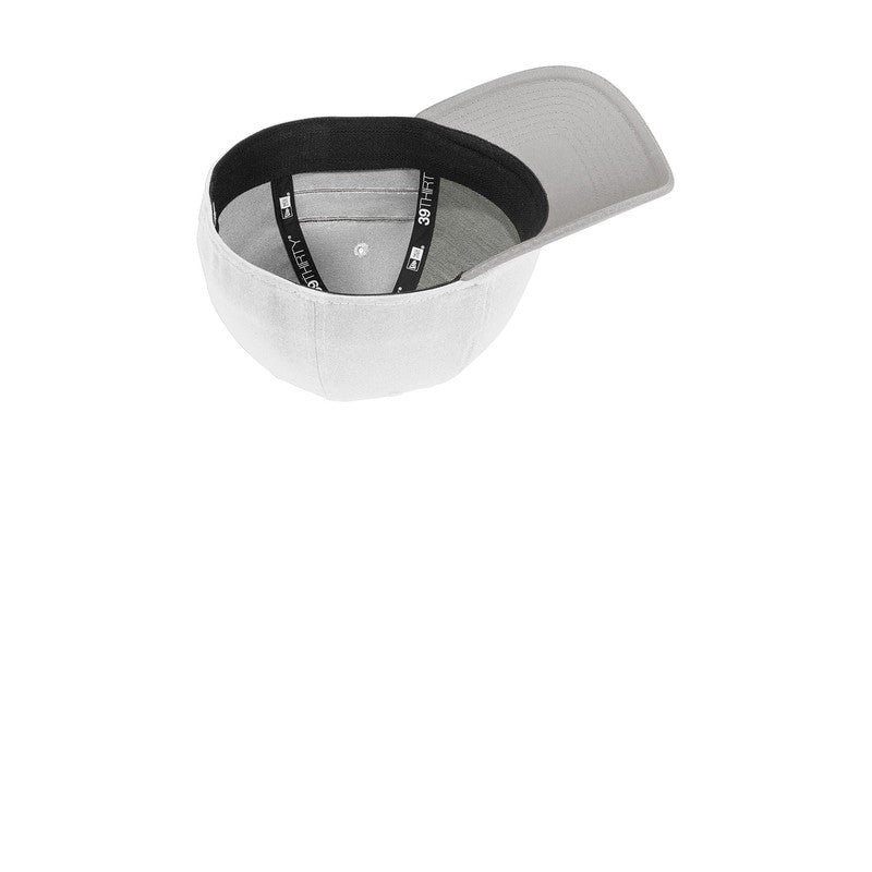 CAPELLA New Era ® Stretch Cotton Striped Cap - White/ Grey