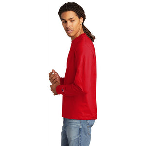 Champion ® Heritage 5.2-Oz. Jersey Long Sleeve Tee - Red